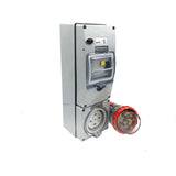 5 pin 32 Amp Protected Outlet with Plug IP66 Industrial 63 Amp RCD Caravan