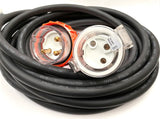 32 amp 3pin Round Pin 240v HEAVY DUTY Industrial Extension Lead Cord x 10 Meter