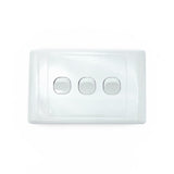 3 Gang Light Switch Electrical 2000 Series Style Three