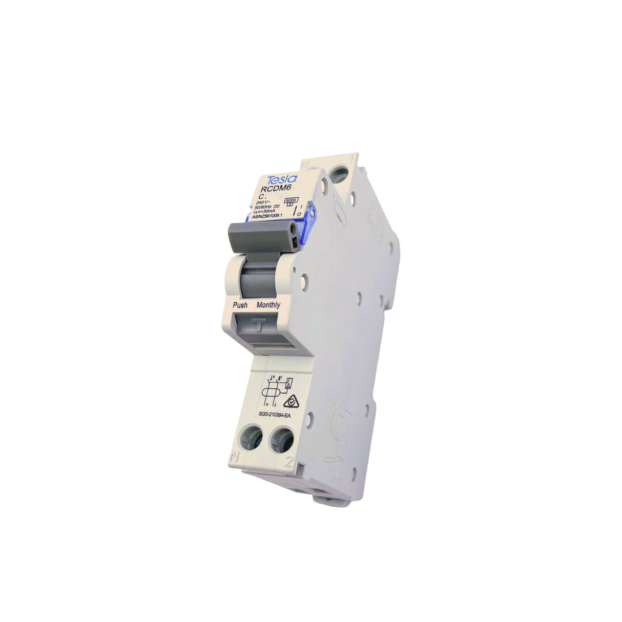 4.5 KA 20A RCBO Single 1 Pole RCD MCB Safety Switch Amp