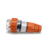 5 Pin 50 Amp IP66 Weatherproof Male Straight Plug Industrial Electrical