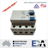 63 Amp 4 Pole RCD 240/415V Residual Current Device Safety Switch Switchboard