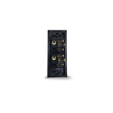 Architrave BLACK 2 Gang Light Switch Double Two Black Narrow Arc Slim Arcy Twin