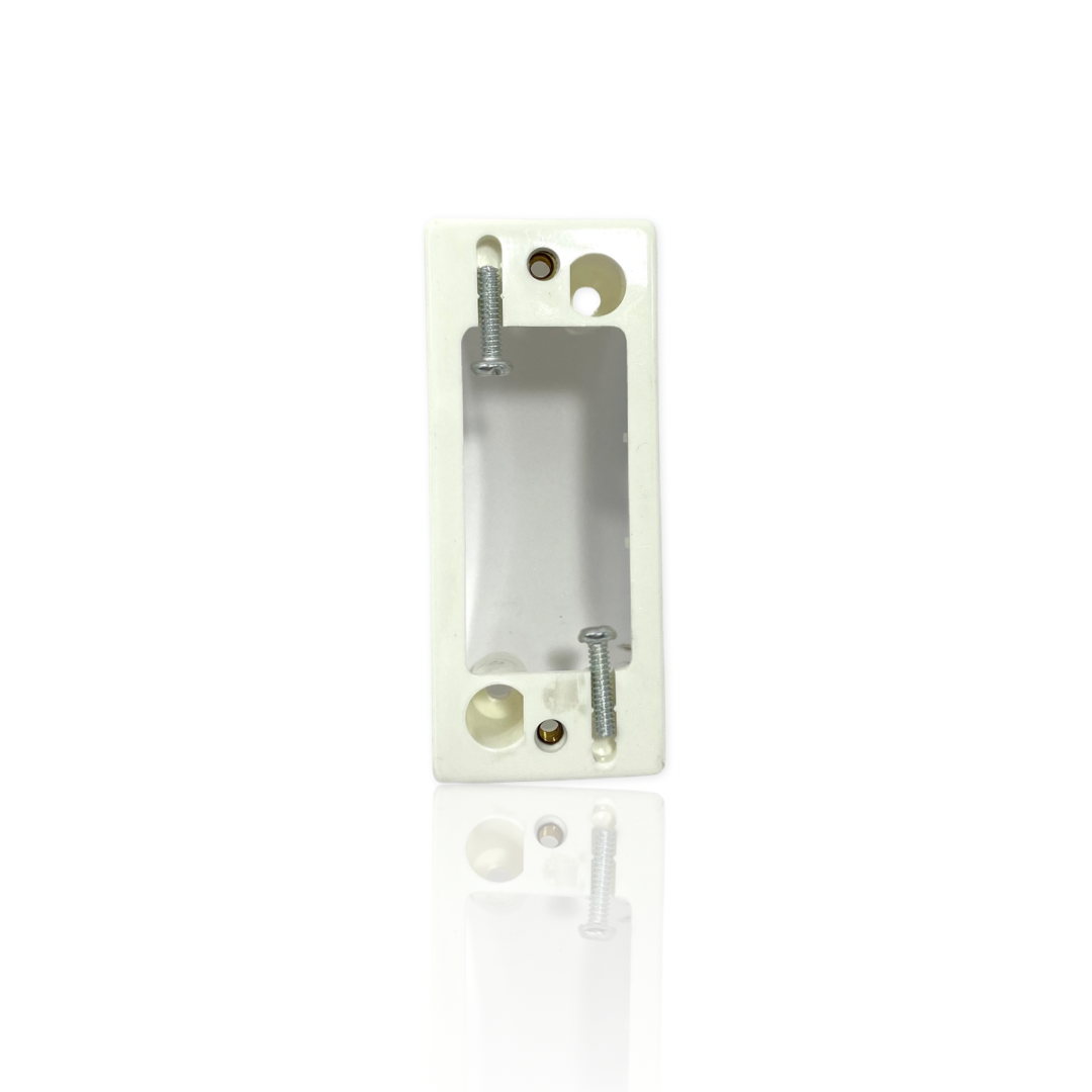 Architrave Single and Double Light Switch Mounting Block Narrow 1 2 Gang