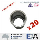 BULK 20 X 25mm Coupling Electrical Conduit Accessories