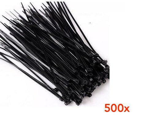 390mm Cable Ties SUPER HEAVY DUTY Bulk Zip Ties UV Stabilised 4.8mm Wide 55 +Kgs