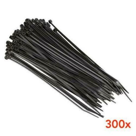 390mm Cable Ties SUPER HEAVY DUTY Bulk Zip Ties UV Stabilised 4.8mm Wide 55 +Kgs