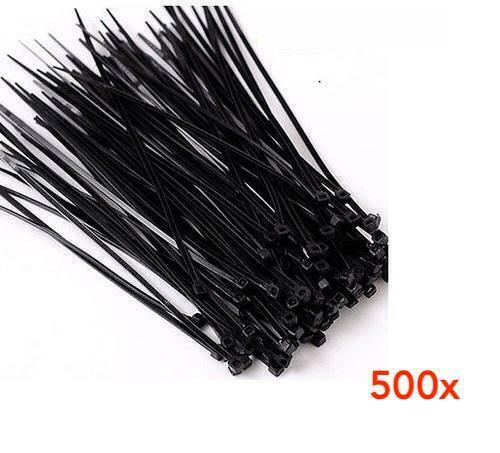 200mm Cable Ties SUPER HEAVY DUTY Bulk Zip Ties UV Stabilised 4.8mm Wide 55 +Kgs