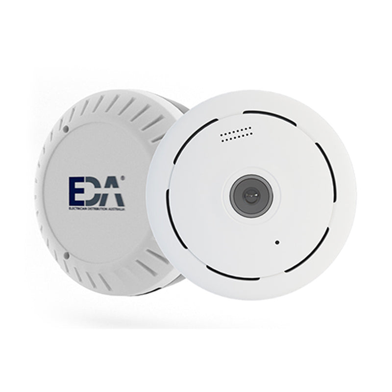 EDA360 Camera 360 Degree Full View With Record, 2 Way Talk And Zoom Functions