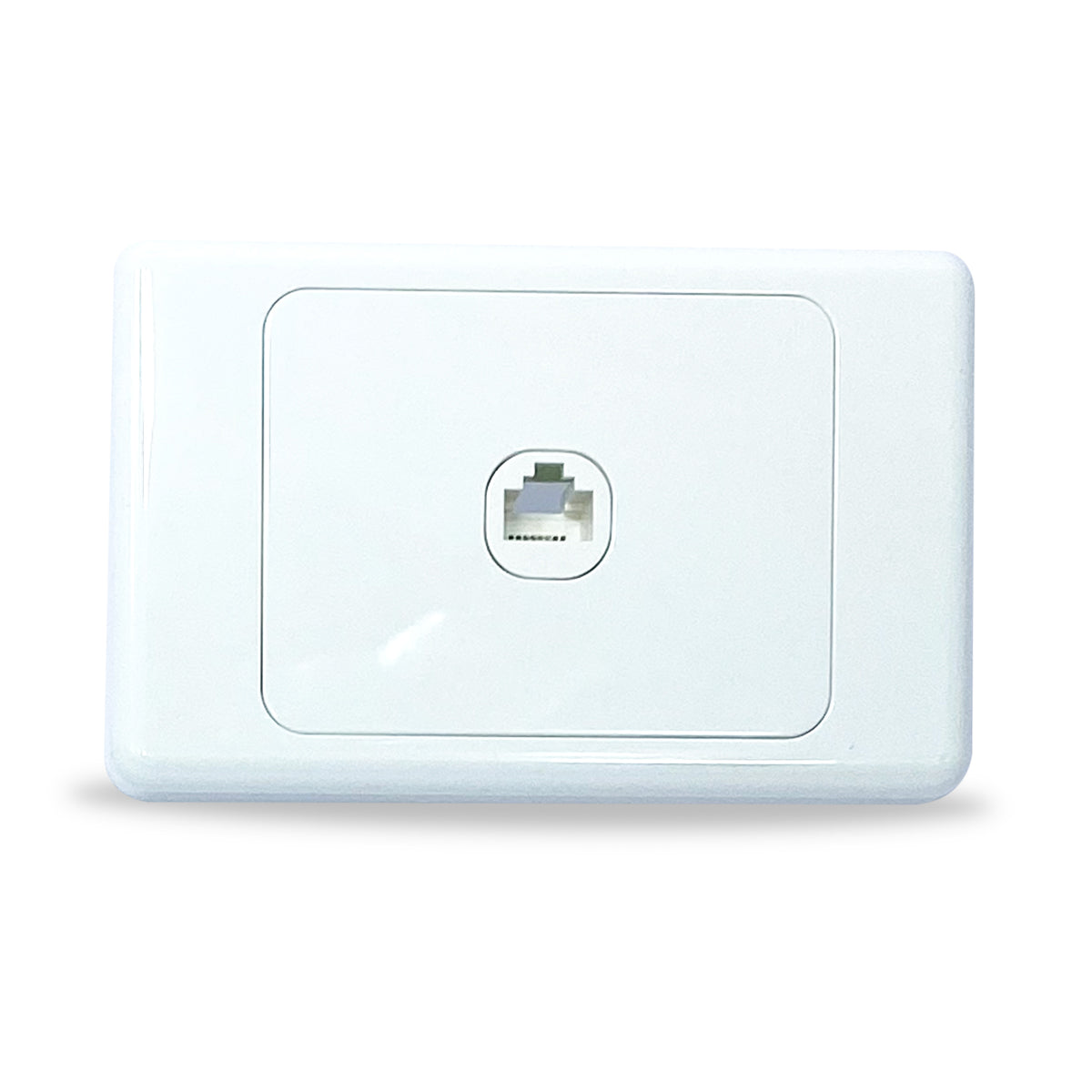 Rj11 Telephone Outlet Point Socket White Coax Cable Electrical 2000 Series