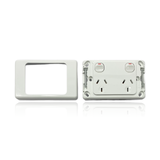 Double Power Point GPO Outlet Switch Electrical 2000 Series Style