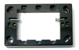 Mounting Block BLACK 16mm Slim for Switches and GPO's Strong Multiple Fixings