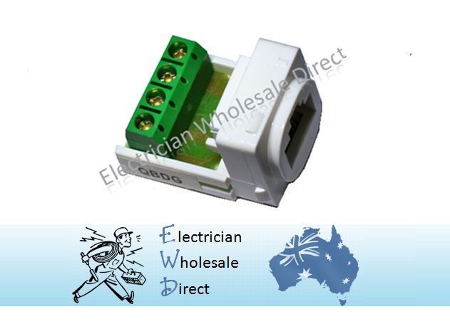 Telephone Mechanism RJ11 Phone TEL Mech Point &quot;BULK X 10&quot;