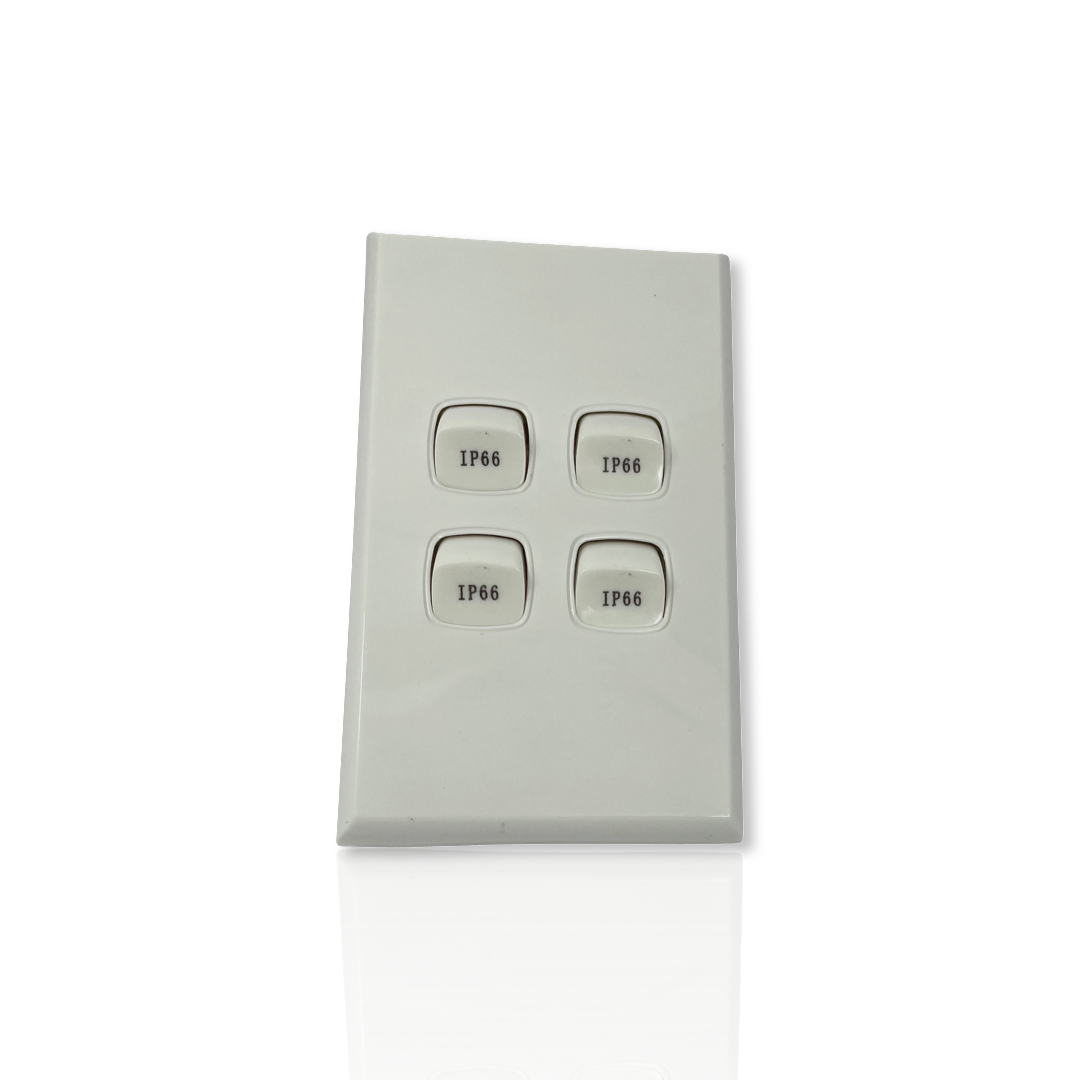 Weatherproof 4 Gang Switch IP66 Rated