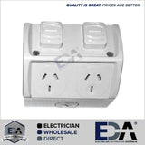 Weatherproof Power Point Socket Outlet Double Single DGPO NEW Water Proof