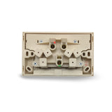 Beige "DOUBLE POLE" Power Point Electric Socket Outlet 10 Amp DGPO EXTRA SAFE Caravan